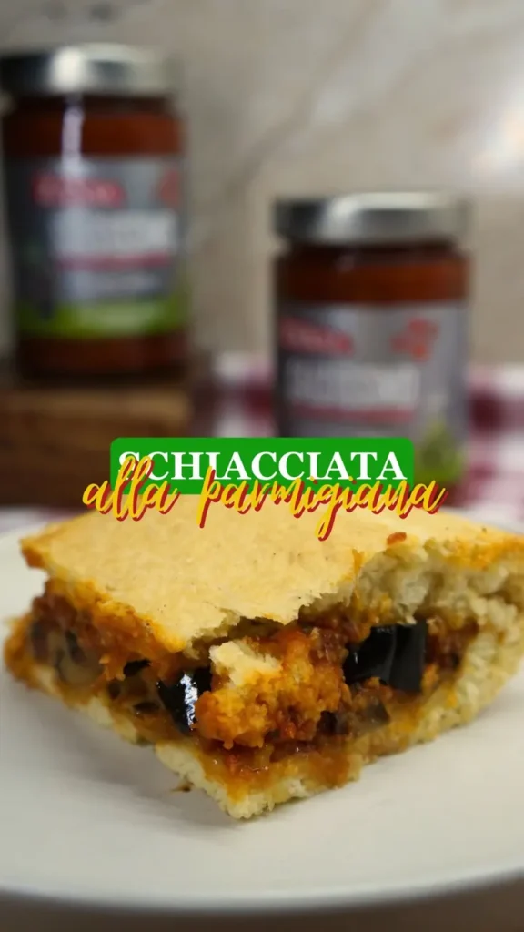 Schiacciata alla parmigiana, η παραδοσιακή ιταλική πίτα